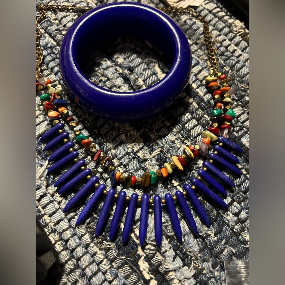 Tribal Soikee & Chioed stones + matching big bangle